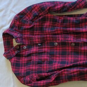 Duluth Trading boys flannel shirt